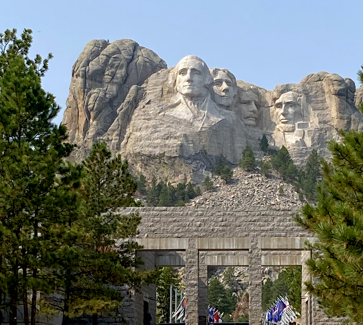 our visit to mount rushmore was awesome