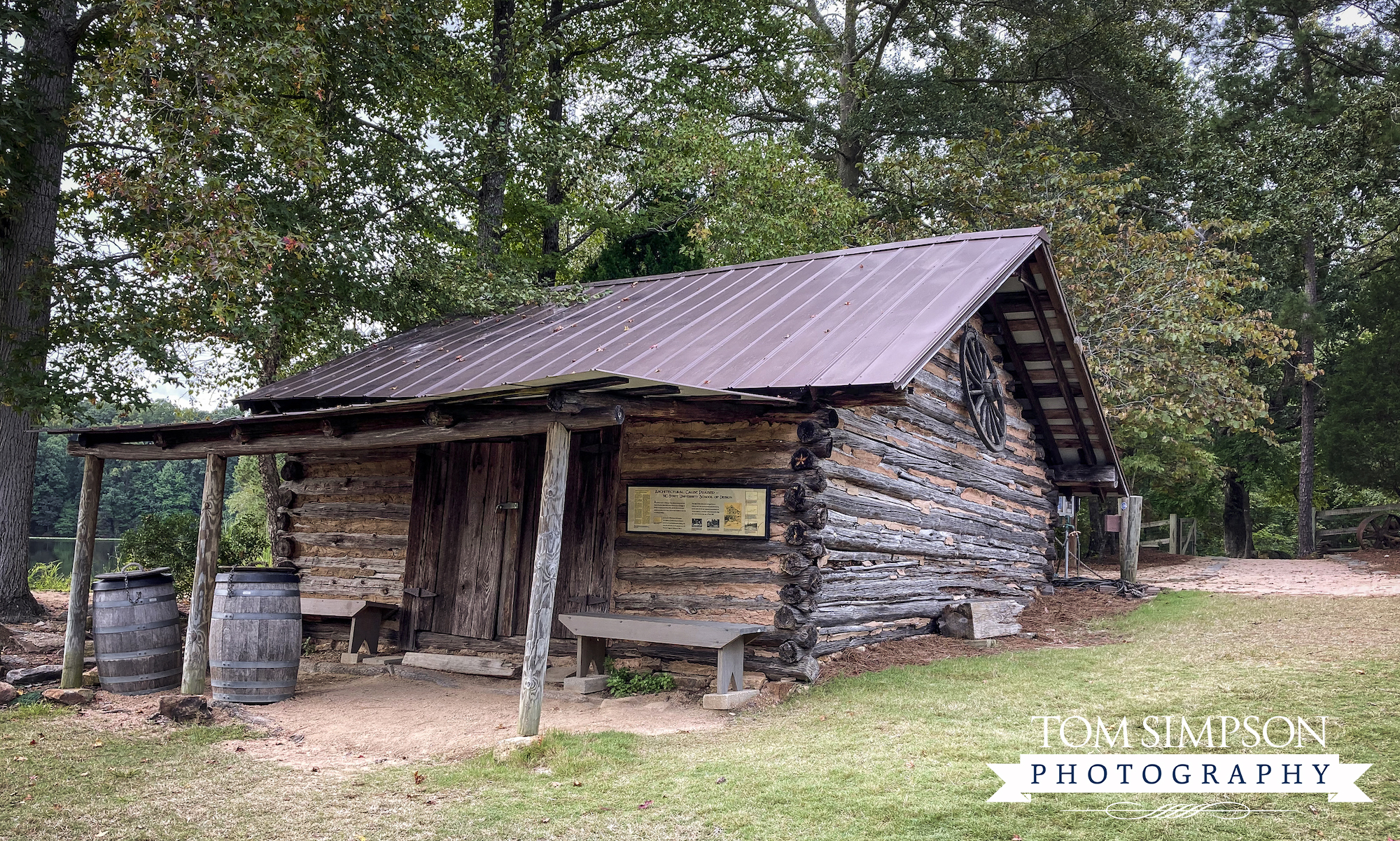 blacksmiths shop built by NCSU students