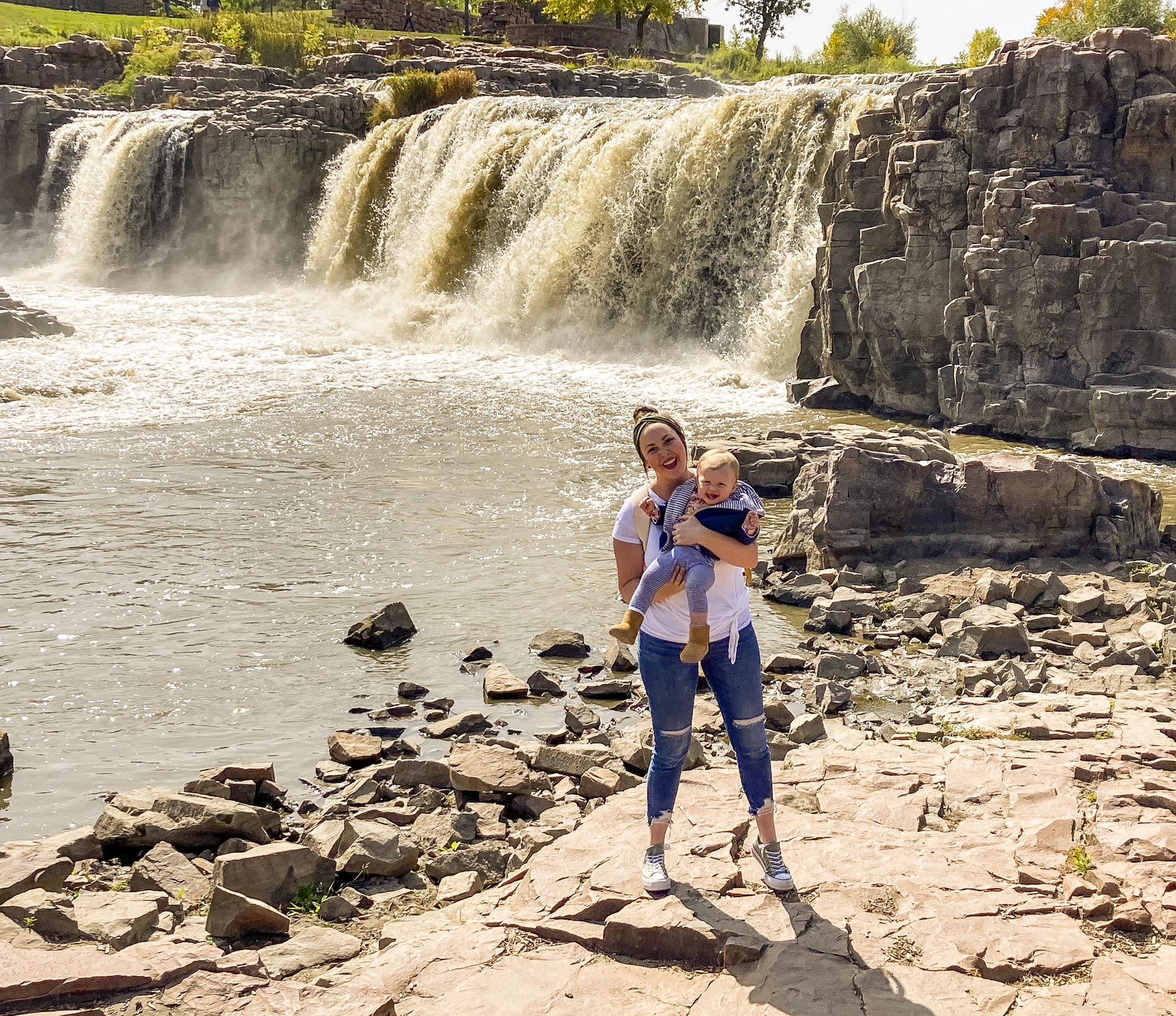 the amazing power of water in falls park