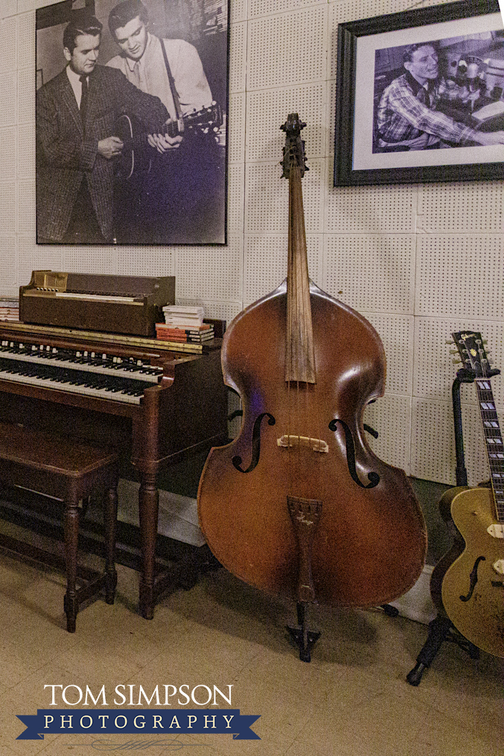 vintage musical instruments in our sun studio tour