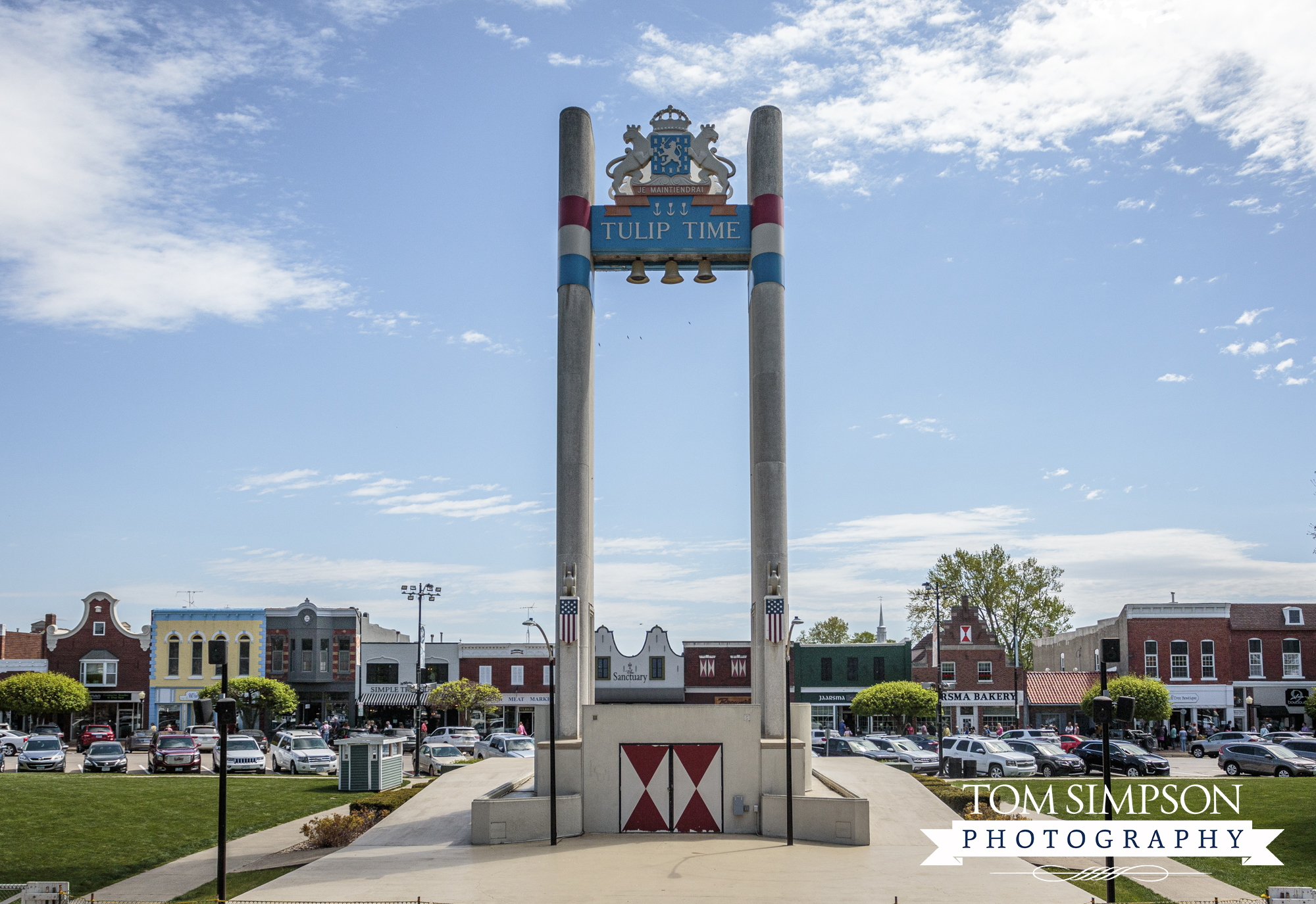 central park in little iowa town