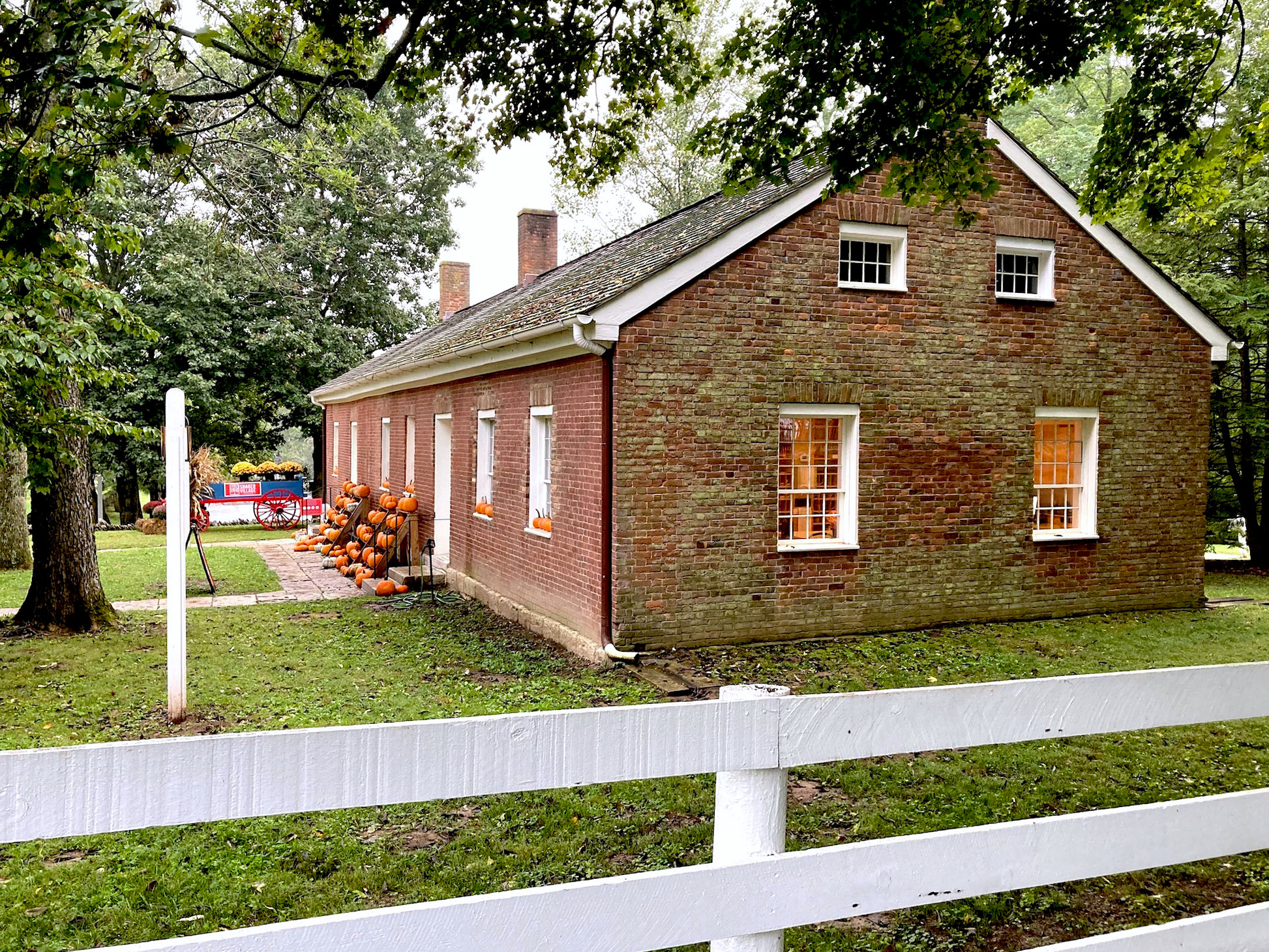 visit shaker village welcome center to start your tour