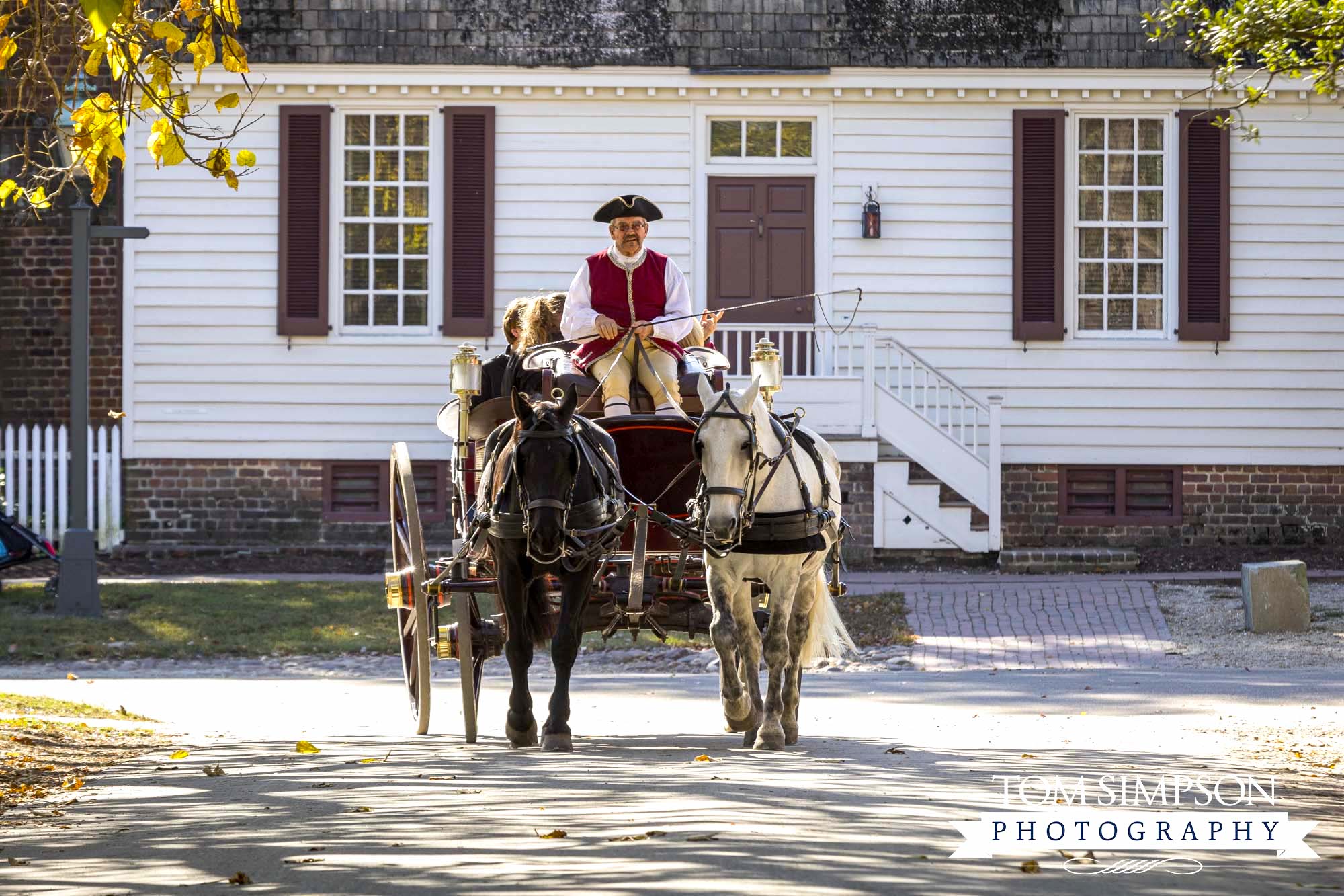 Colonial Williamsburg carriage ride