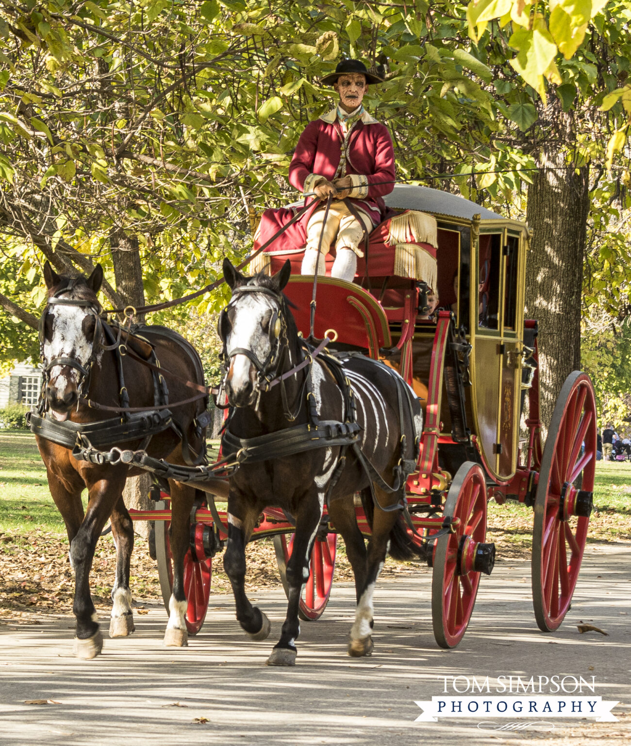 Delightful Surprise to see Halloween all over Colonial Williamsburg