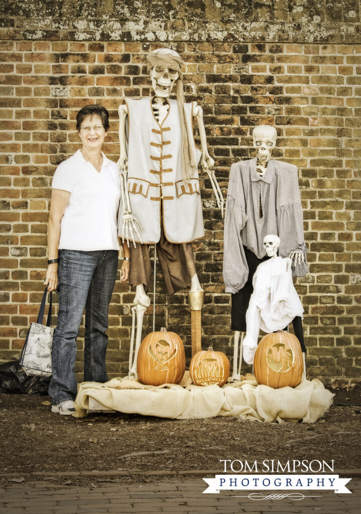 Delightful Surprise to see Halloween all over Colonial Williamsburg